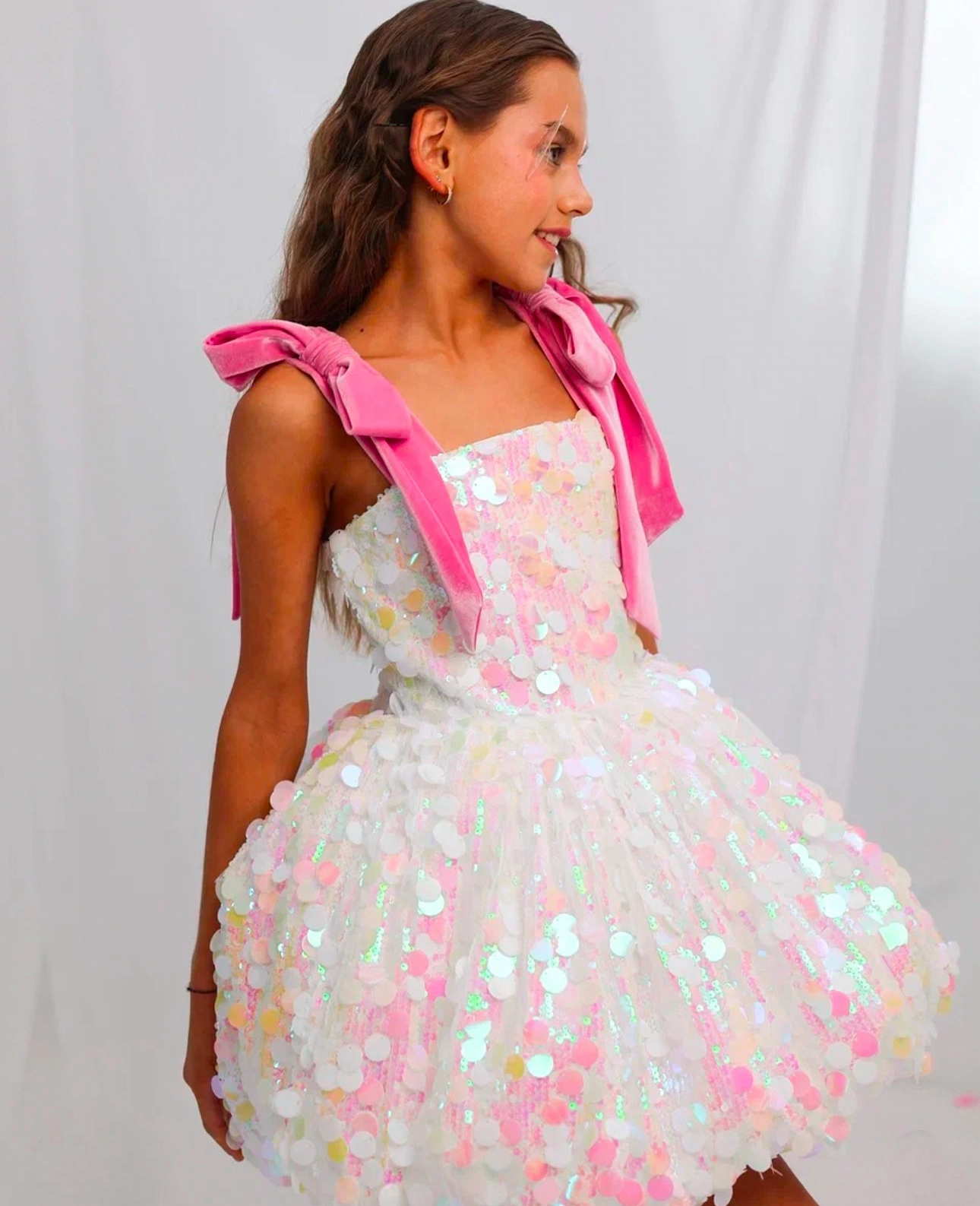 The dress of sparkle energy and imagination